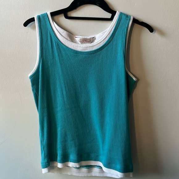 Double layer blue tank - Picture 2 of 3